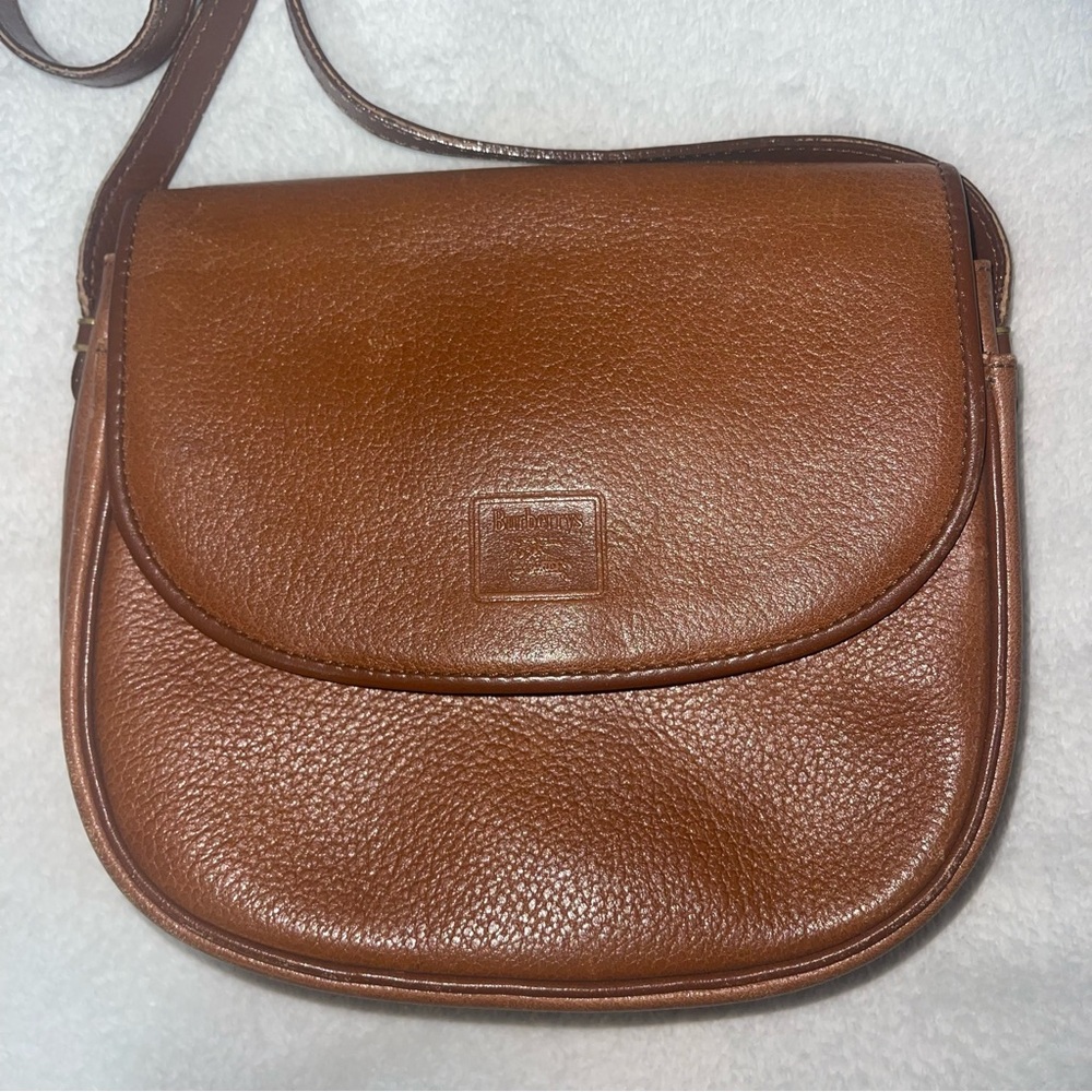 Brown Leather Burberrys Crossbody - Picture 5 of 16